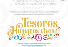 En agosto, siguen las inscripciones para convocatoria “Tesoros Humanos Vivos”