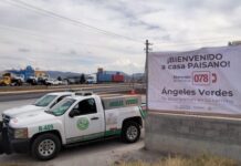 Ángeles Verdes acompaña y apoya a los paisanos que regresan a México por carretera esta navidad.