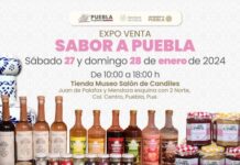 Cultura desarrollará durante 2024 las expoventas artesanales “Sabor a Puebla”.