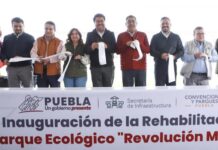 Mejora gobierno de Puebla espacios públicos para fortalecer núcleo familiar: Sergio Salomón