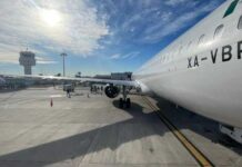 México recibe más de 19 millones de turistas internacionales vía aérea: Sectur.