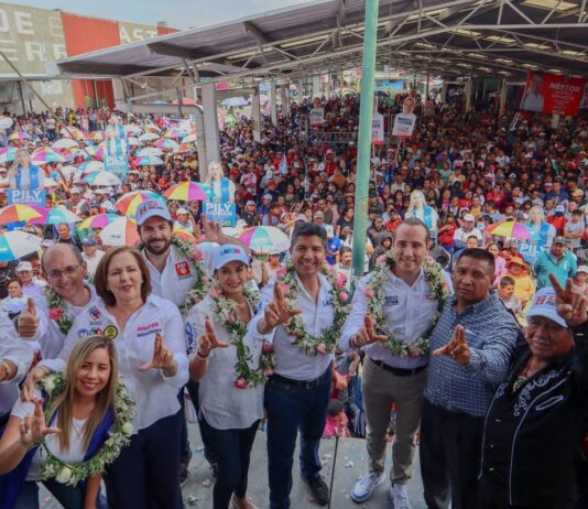 Lalo Rivera pavimentará calles de la Central de Abasto