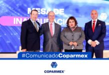 Coparmex impulsa acciones para pacificar a México y atender el problema de la violencia.