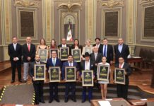 Reconoce Congreso de Puebla a abogados y profesionistas por su labor