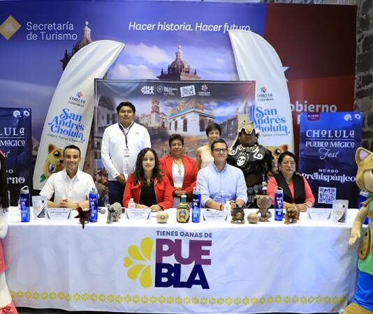 Anuncia gobierno estatal “Cholula Pueblo Mágico Fest”