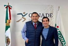 Armenta y Rommel Pacheco impulsarán talentos deportivos de Puebla