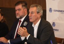 Pepe Chedraui se reúne con empresarios durante la 1ª Sesión del Consejo Directivo de Coparmex Puebla