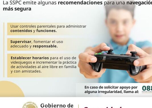 La SSPC alerta sobre el uso de videojuegos por grupos delictivos para el reclutamiento de jóvenes.