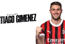 El Milan le da la bienvenida oficial a Santiago Jiménez