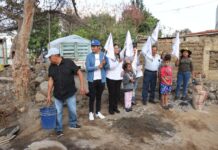 Ariadna Ayala inicia construcción de tanque elevado en la Sabana
