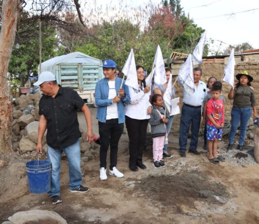 Ariadna Ayala inicia construcción de tanque elevado en la Sabana