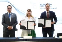 Signan la FGE y el Fondo de Población de Naciones Unidas (UNFPA) convenio en materia de identificación humana