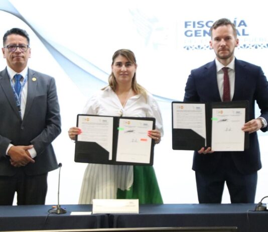 Signan la FGE y el Fondo de Población de Naciones Unidas (UNFPA) convenio en materia de identificación humana