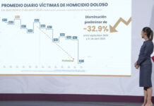 Claudia Sheinbaum presenta resultados en materia de seguridad publica