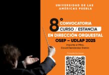 Gobierno del Estado y UDLAP abrirán curso en dirección orquestal