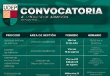 Oficializa UDEP fechas de convocatoria 2025 y lanza sitio para pre-registro