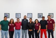 Reunión con Asociaciones de Taekwondo y Atletismo busca consolidar programa anual de trabajo.