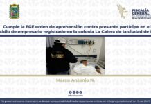 FGE asegura presunto implicado en el asesinato del propietario de joyerias London.
