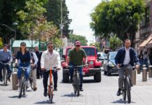 Realiza Gobierno de la Ciudad rodada ciclista por el Día Mundial sin Automóvil.