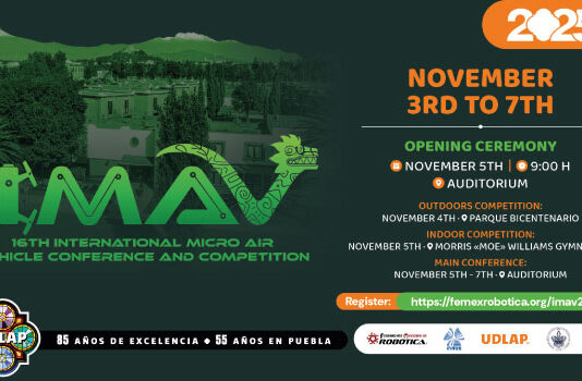 La UDLAP será sede del IMAV 2025, competencia internacional de programación de drones.