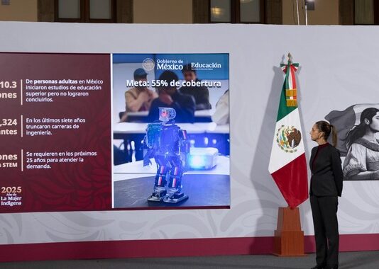 Claudia Sheinbaum presenta SaberesMX.