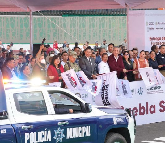 Alejandro Armenta puso en marcha el Operativo “Puebla Segura” durante la temporada navideña.