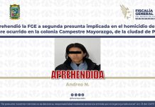La FGE aprendió a otra presunta implicada en el homicidio de un hombre ocurrido en la colonia Campestre Mayorazgo