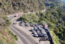 Implementan fuerzas de seguridad operativo interestatal Puebla-Veracruz.