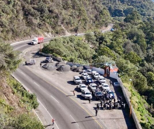 Implementan fuerzas de seguridad operativo interestatal Puebla-Veracruz.