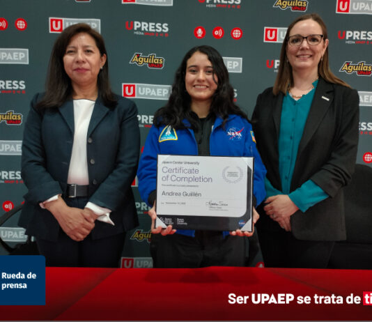 Estudiante UPAEP reconocida por la NASA por proyecto de biotecnología espacial.