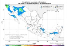 Gobierno de Puebla emite recomendaciones por Frente Frío No. 36.