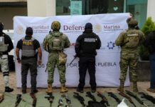 Aaseguran inmueble, presuntamente de “El bukanas”, con armamento y drogas.