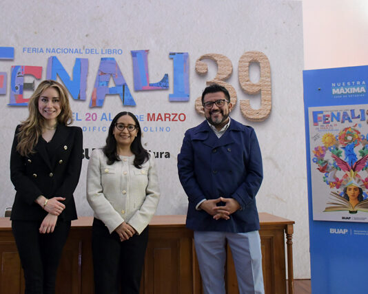 Anuncia BUAP la FENALI 39, del 20 al 29 de marzo.