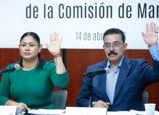 Senado aprueba que se autorice la salida fuera de los límites del país de elementos de la Armada de México.