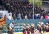 Más de 14 mil participantes protagonizaron el Desfile Cívico-Militar de la Batalla de Puebla del 5 de mayo