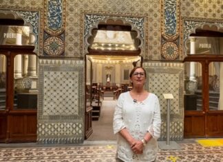 Avanza la rehabilitación del inmueble de la antigua sede del Congreso.