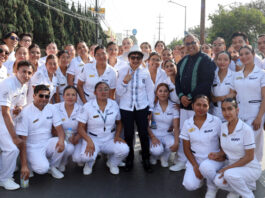 Participa BUAP en el desfile conmemorativo por el 164 Aniversario de la Batalla del 5 de Mayo.