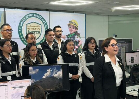 Participan 37 millones de personas en el primer simulacro 2026.