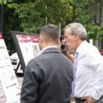 Supervisa Pepe Chedraui avances del Tren Capitalino de Pavimentación en bulevar Xonaca.