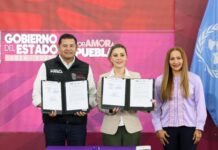 Firman memorándum de entendimiento entre el Gobierno del Estado y ONU Mujeres.