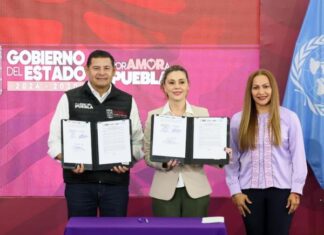 Firman memorándum de entendimiento entre el Gobierno del Estado y ONU Mujeres.