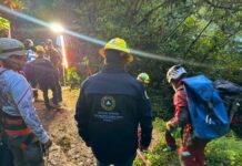 Localiza Protección Civil dos cuerpos en Grutas de Chichicazapa.