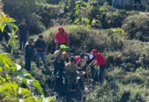 Protección Civil y cuerpos de seguridad localizan a oficial de Ocoyucan.