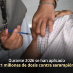 Durante la temporada 2025-2026 se han aplicado más de 10 millones de dosis contra COVID-19.