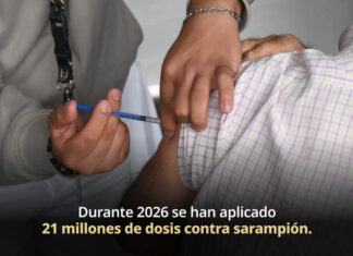 Durante la temporada 2025-2026 se han aplicado más de 10 millones de dosis contra COVID-19.
