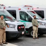 Nuevas ambulancias optimizan la atención médica del IMSS en Puebla.