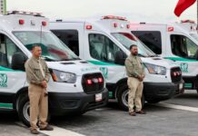 Nuevas ambulancias optimizan la atención médica del IMSS en Puebla.