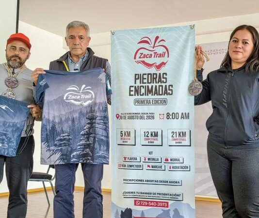 Zacatlán recibe la primera edición de la carrera “Piedras Encimadas”.