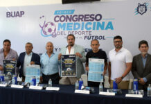 Presenta BUAP Primer Congreso Internacional de Medicina Deportiva Aplicada al Fútbol Actual