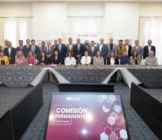 Ayuntamiento presenta la estrategia de seguridad “Puebla 360” a la comisión permanente del municipio.